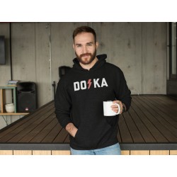 Sudadera DOKA tximista gorria