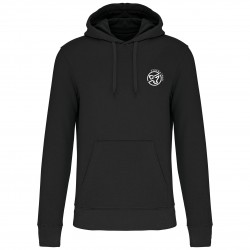 Sudadera negra logo grande....